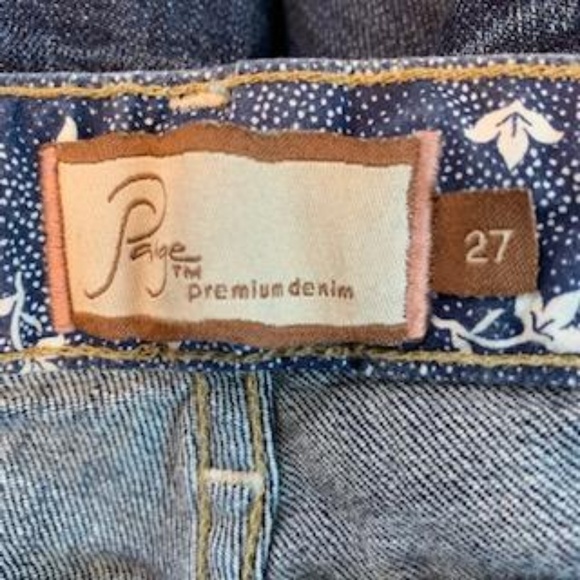 Paige Jimmy Jimmy Distressed and Destroyed Jeans - Picture 5 of 8